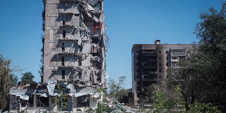 Toretsk in July. Source: Reuters