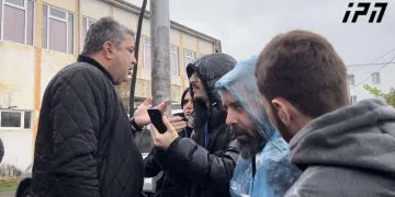 Disturbance at the 37th polling station in Batumi