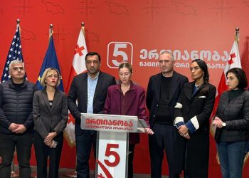 UNM leader thanks Davit Kirtadze for courage