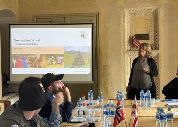Norwegian Embassy supports wood conservation course in Georgia