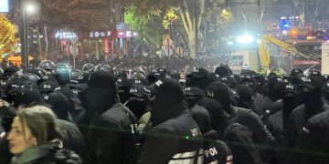 Police arrest 16 protesters during rally on Chavchavadze and Melikishvili avenues