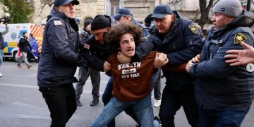 20-year-old protester arrested at rally imprisoned as a preventive measure