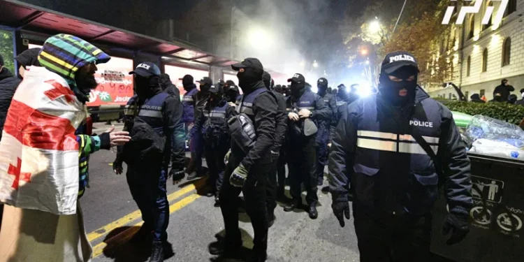 MIA arrests one protester on charges of attacking policemen