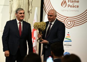 Peace flame ignited for Bakuriani 2025 Winter Youth Olympics