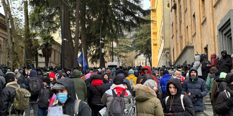 Geogian Dream elects president  amid mass protests