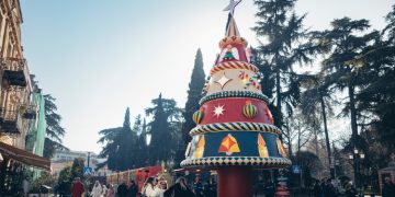 Christmas villages open in Tbilisi