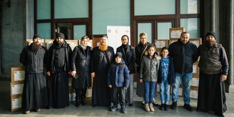 UAE Embassy in Georgia, Emirates Red Crescent organize charitable event to support those affected by the cold wave in Tbilisi