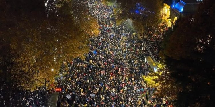 Tbilisi Protests: Night 11