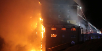 Deadly Fire at Hotel in Turkey’s Bolu Mountain Resort Claims 10 Lives