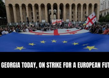 GEORGIA TODAY joins nationwide strike for a European future