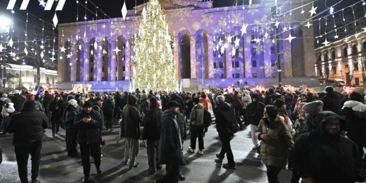 Day 47: Pro-European protests continue in Tbilisi