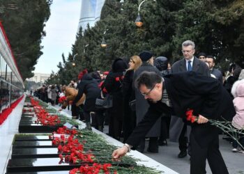 EU Diplomats Honor the Victims of Black January on Its 35th Anniversary