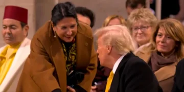 Salome Zurabishvili arrives in Washington to attend Trump’s inauguration