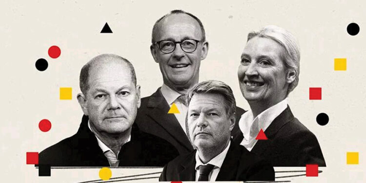 The German elections 2025. Image source: Euronews