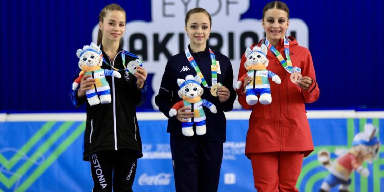 Inga Gurgenidze wins Georgia’s first figure skating gold at EYOF