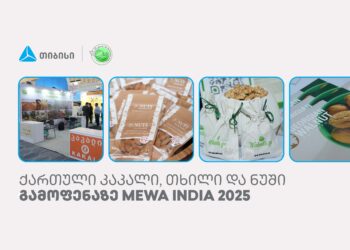 ნუშისა და კაკლის მწარმოებელთა ასოციაციის წევრმა 8 კომპანიამ, თიბისის მხარდაჭერით, ინდოეთში საერთაშორისო გამოფენაში მიიღო მონაწილეობა
