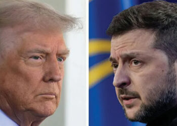 Trump and Zelensky. Image source: Getty Images