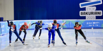 Netherlands, France claim gold medals in short track speed skating at European Youth Olympic Festival in Bakuriani