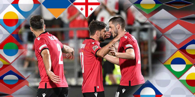 Georgia to face Armenia in Nations League play-off match