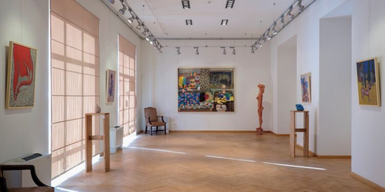 Chubinashvili Center Hosts Merab Kopaleishvili’s Exhibition Inspired by Vazha-Pshavela’s Motifs