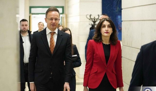 GD’s FM Bochorishvili visits Hungary, discusses bilateral relations