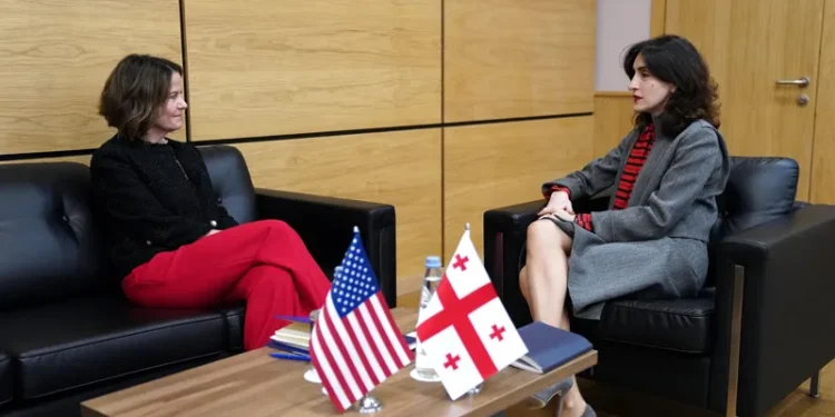 Embassy: US Ambassador briefed Georgia’s FM on President Trump and Marco Rubio’s key priorities