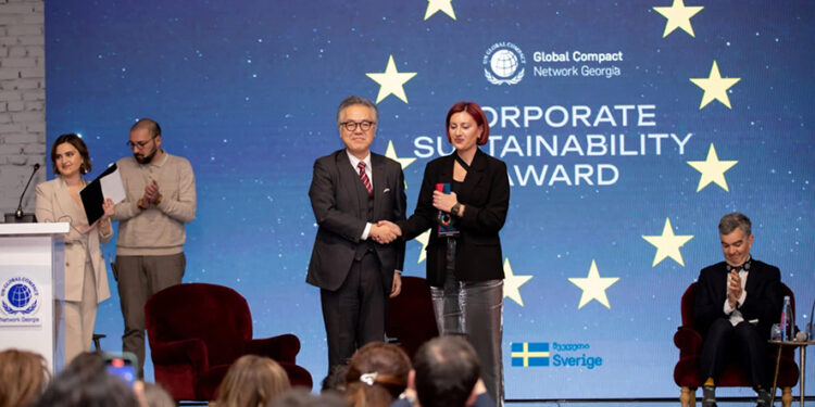 EFES Georgia Named Winner at the ‘Corporate Sustainability Award – Business for SDGs’ Contest in 2 Categories!