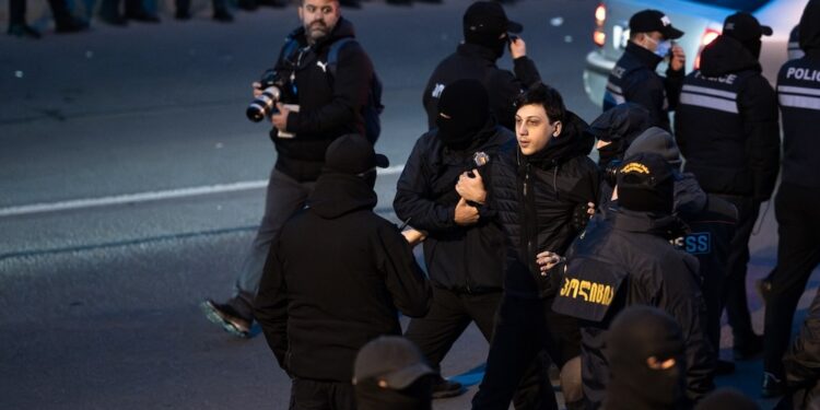 147 media rights violations recorded at Georgian protests