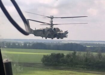 Ukrainian forces destroy four Russian helicopters in Belgorod