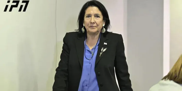 Salome Zurabishvili visits Baltic states for high-level meetings