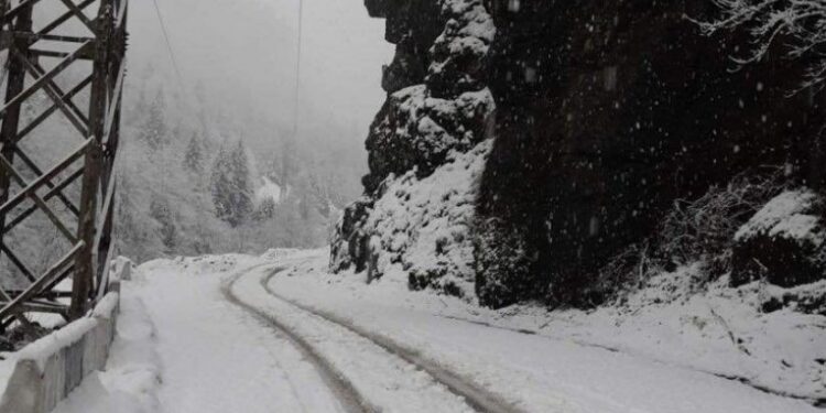 Avalanche risk temporarily shuts section of Zugdidi-Mestia-Lasdili highway