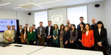 Young leaders discuss democratic governance at UN House