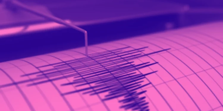 An earthquake strikes near Tbilisi