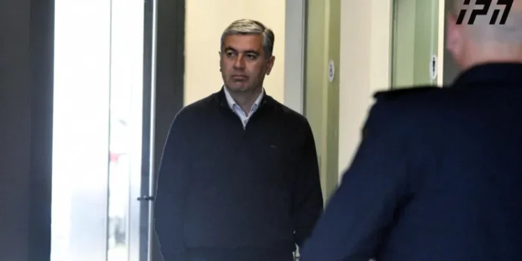 Former Defense Minister Okruashvili granted a 20,000-GEL bail, banned from leaving Georgia