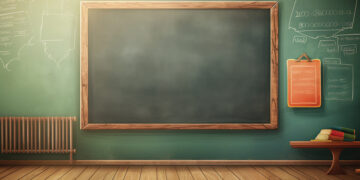 A blackboard. Image by Yulia Gapeenko
