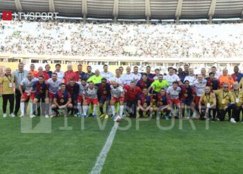 Barcelona legends defeat Georgian veterans 3:1 in Tbilisi showdown