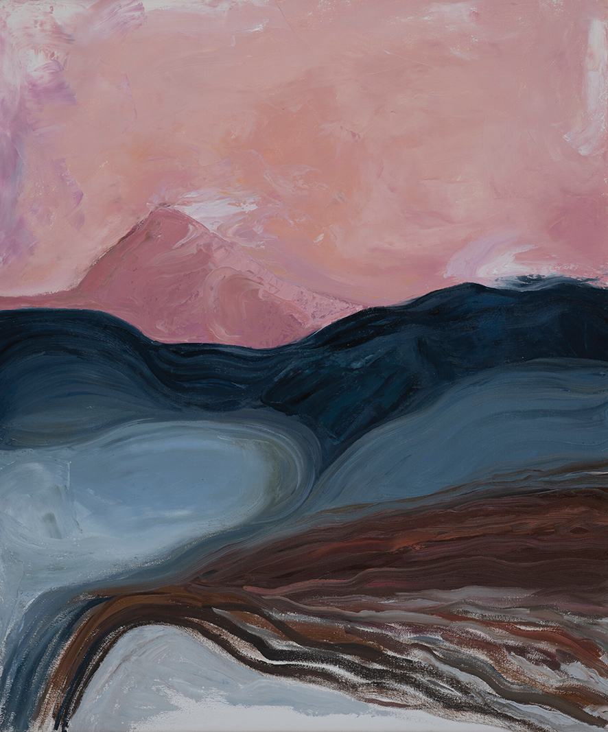 Lia Bagrationi (born 1957) Untitled, 2024 From the series View From My Window, 2023-2024, acrylic on canvas. Estimate £8,800-10,000