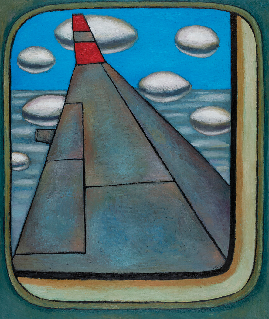Merab Kopaleishvili (born 1967) Untitled, from the French series, oil on canvas. Estimate £7,800-8,000