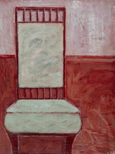 Teona Paichadze (b.1970) Untitled, 2024, mixed media on canvas 120x85 cm