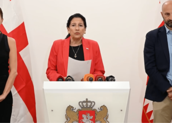 Zurabishvili meets U.S. Senator Daines, warns of strategic risks in Georgia