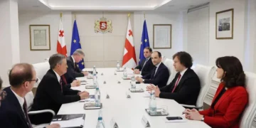 Irakli Kobakhidze discusses US ties and regional stability with senator Steve Daines