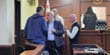 Court replaces bail with pre-trial detention for former defense minister Irakli Okruashvili
