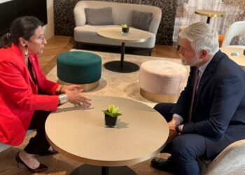 Ex-president Salome Zurabishvili participates in GLOBSEC Forum in Prague