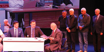 Argentina House, functioning in Georgia, and the House of Georgia, operating in Argentina, headed respectively by Nikoloz Makharadze-Patarklishvili and Diego Roberto Manavella. Source: FB