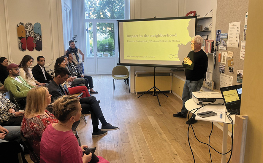 A ‘Collaborate For Impact’ training session. Source: Impact Europe