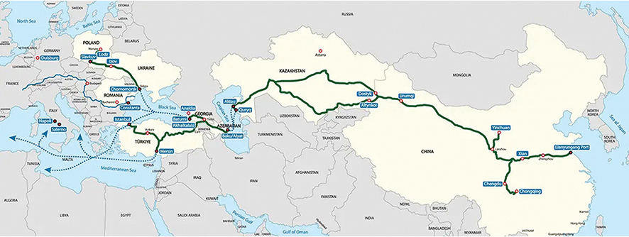 The Middle Corridor. Source: rusi.org