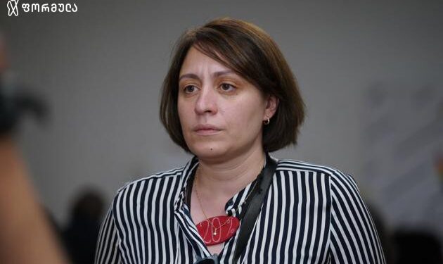 Elene Khoshtaria ends hunger strike