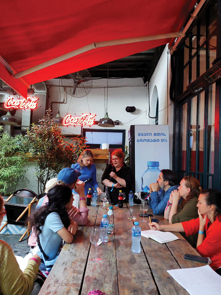 ZEG Festival participants. Photo by the author