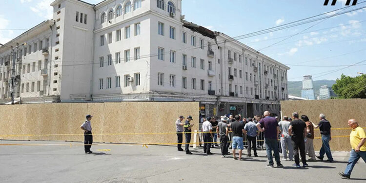 The site of the collapse. Source: IPN