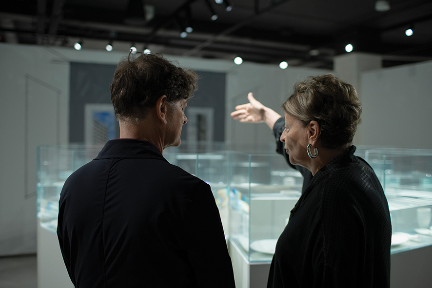 Philippe Trétiack and Lia Bagrationi